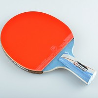 1 Pcs 5 Star Short Handle Table Tennis Racket with A Color Packing Box